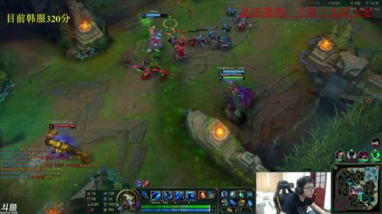目前韩服大师310分，即将王者了哦 2018-04-21 13点场