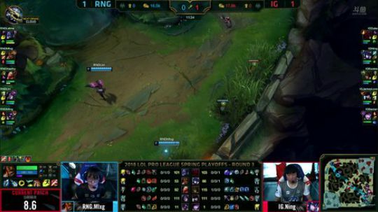2018LPL 半决赛IGvsRNG第三场