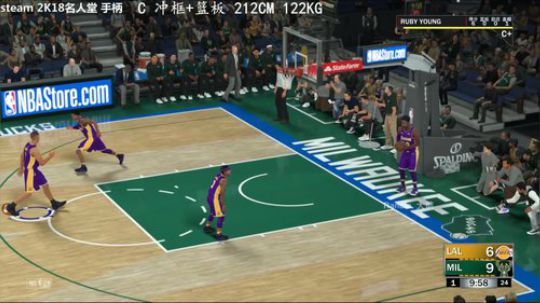 2K18 湖人总冠军嘛 2018-04-21 21点场