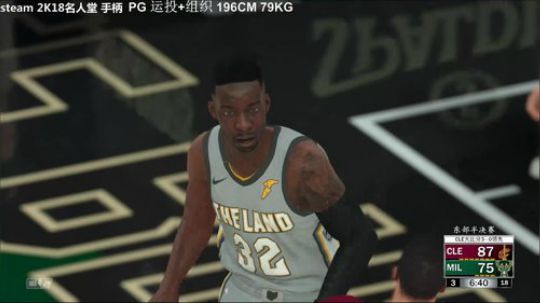 2K18 骑士踏上季后赛征程 2018-04-19 22点场