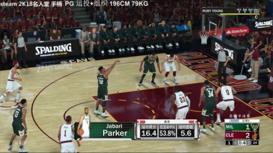 2K18 骑士踏上季后赛征程 2018-04-18 21点场