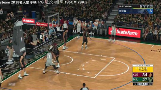 2K18 骑士踏上季后赛征程 2018-04-19 12点场