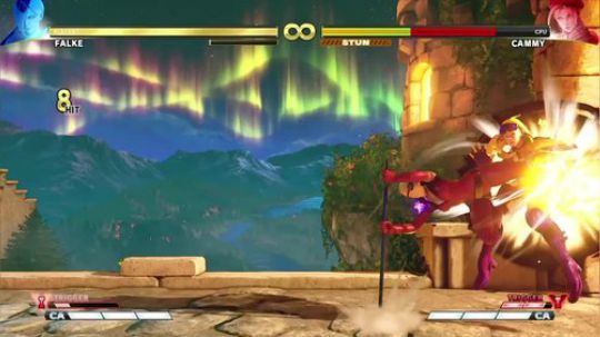 版边中下段择!街霸5新角色Falke压制起身小套路!