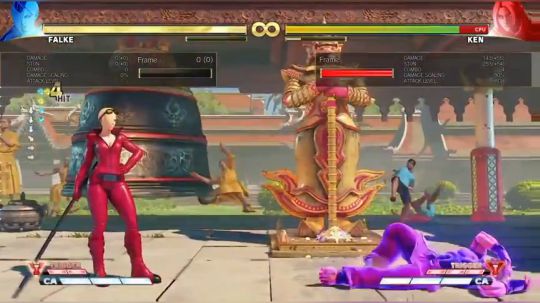 棍子小姐姐的连招抢先看!街霸5新角色Falke连招集锦!