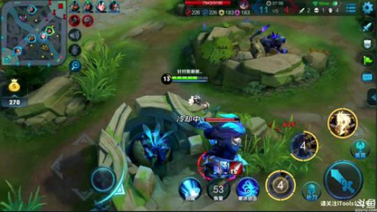 我在斗鱼看骚白直播王者荣耀