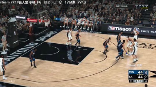 2K18 把马刺变成骑士 2018-04-26 13点场