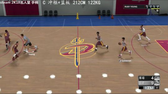 2K18 把马刺变成骑士 2018-04-26 15点场