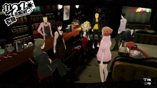 PS4主机游戏：女神异闻录5 2018-04-30 07点场
