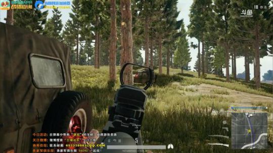 我在斗鱼看主播油条直播吃鸡游戏