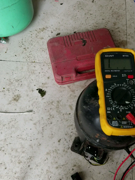 冰箱压缩机测量和接线