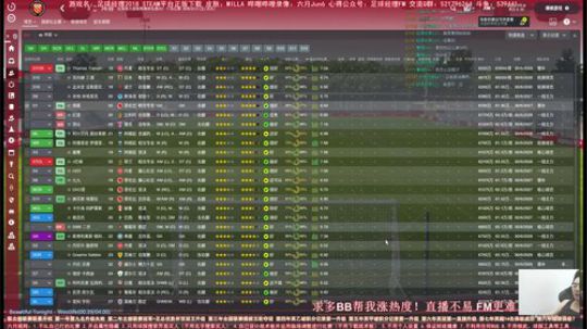 六月：足球经理 最强主教练 赚钱多成绩好 2018-05-04 16点场