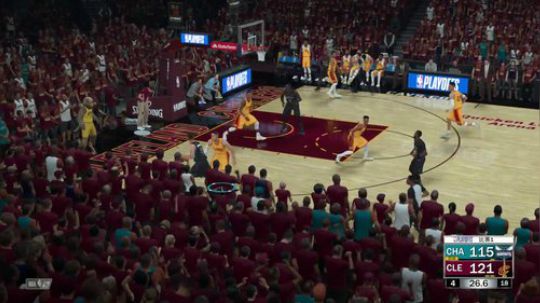 小乐：NBA2K骑士第九赛季季后赛 2018-05-03 21点场