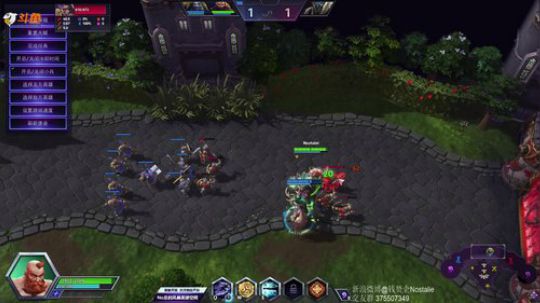 我在斗鱼看Nostalie直播风暴英雄