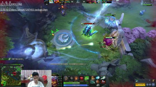 我在斗鱼看14yearsold天残少年K9直播DOTA2