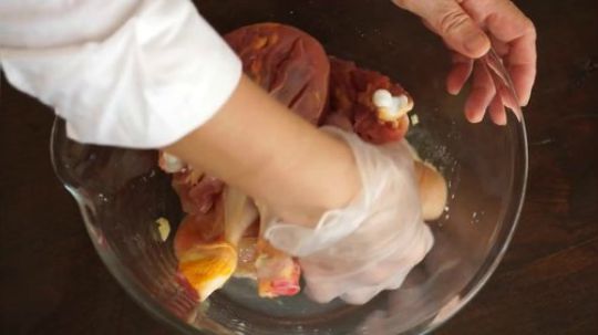 麻辣烤鸡腿