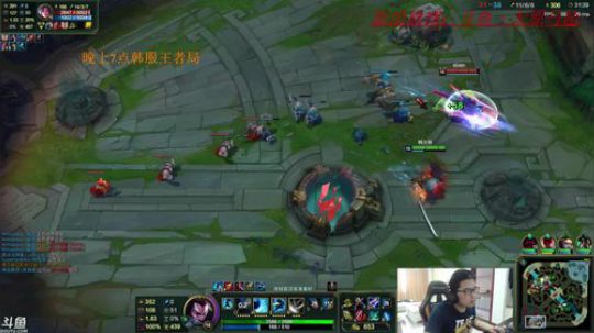 韩服王者，目标韩服王者700 2018-05-24 09点场