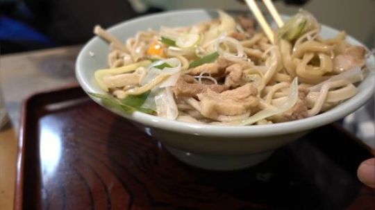 【寡默的美食家】冷猪肉荞麦面 at 荞麦面界的二郎《角萬》