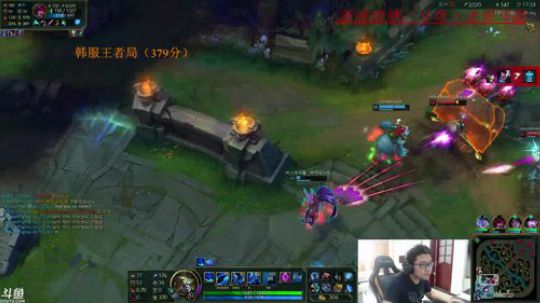 韩服王者，目标韩服王者500分 2018-05-25 08点场