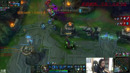 韩服王者，目标韩服王者500分 2018-05-25 19点场