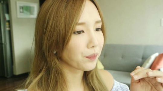韩国美女厨娘Gabiekook 芒果奶油冰淇淋吃放送！