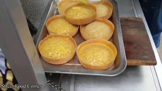 可爱的蛋烘糕 印尼街头食品