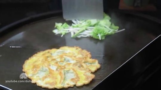 牡蛎蛋饼-中国台湾美食街