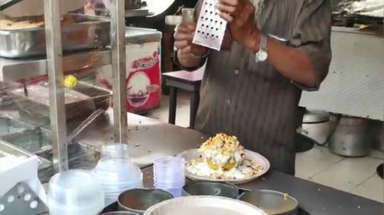 印度街头小吃：油炸快餐