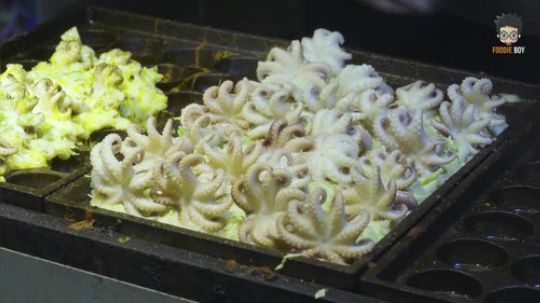 台湾美食：章鱼小丸子