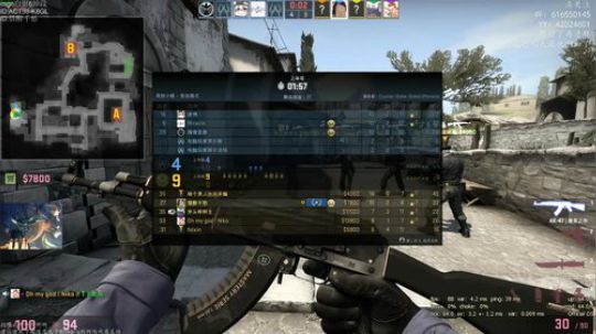 CSGO瞄地挂石锤 2018-05-26 18点场