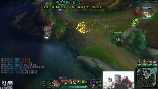 余小C：韩服王者500点冲击前50！！！ 2018-06-03 21点场