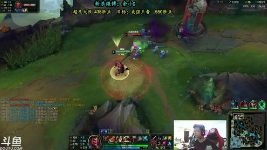 余小C：韩服王者500点冲击前50！！！ 2018-06-04 10点场