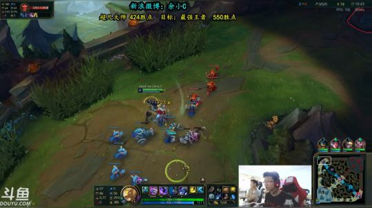 余小C：差2把韩服5进最强王者！ 2018-06-04 19点场