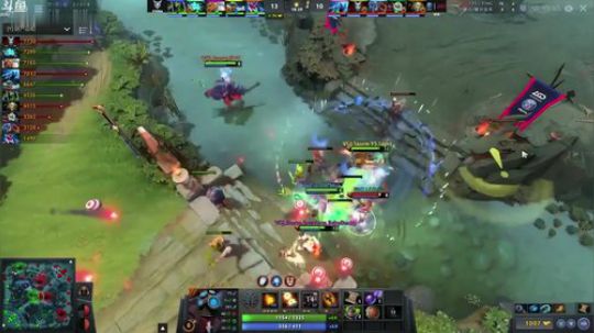 Dota2MDL总决赛LGD vs VGJ.S第三局精彩集锦