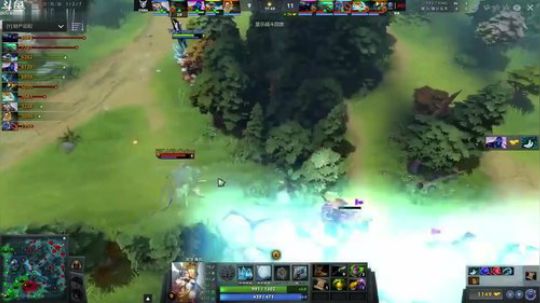 Dota2MDL总决赛LGD vs VGJ.S第一局精彩集锦