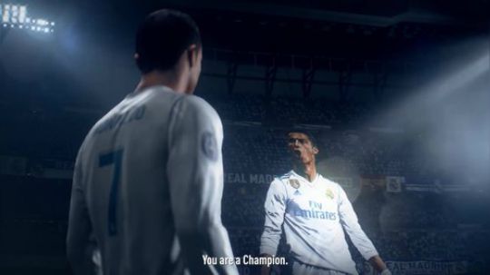 FIFA19宣传片 C罗全程旁白 加入欧冠版权！
