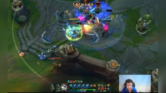 东北大鹌鹑英雄联盟LOL直播玩魂锁典狱长输了