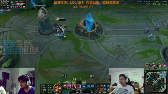 我在斗鱼看洞主丨歌神洞庭湖直播英雄联盟