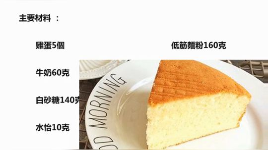 【经典美食】海綿蛋糕.