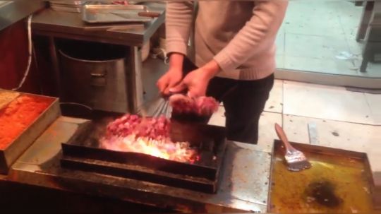 中国兰州烤羊肉