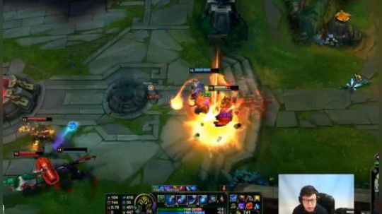 东北大鹌鹑英雄联盟LOL直播邪恶小法师精彩教学轻松胜利