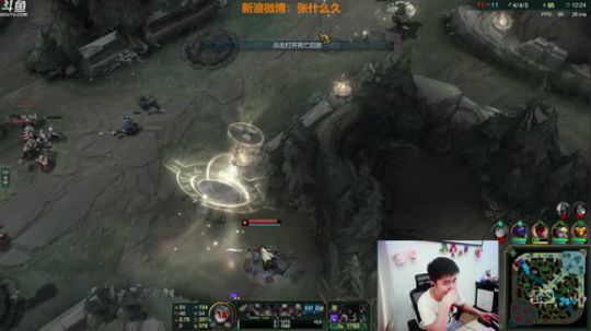 我在斗鱼看叫我久哥哥直播英雄联盟