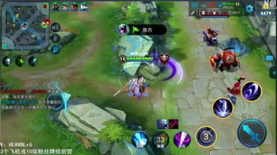 右手：万场露娜，星耀钻石五排连胜车 2018-06-19 10点场