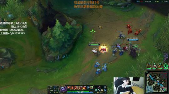 阿迎:Ad速成补习班，下路究极1v3 2018-06-17 13点场