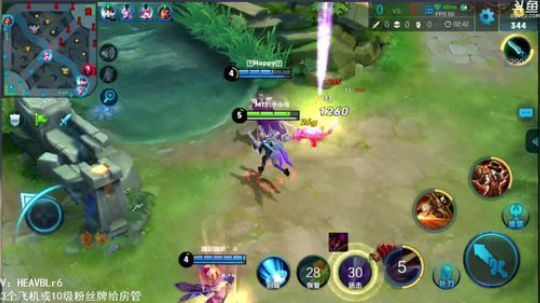 右手：万场露娜，星耀钻石五排连胜车 2018-06-20 11点场