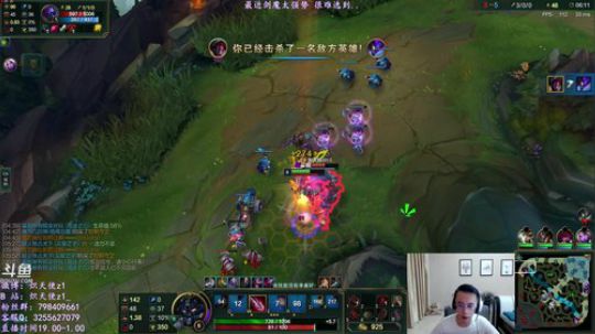 炽天使:剑魔似乎进军T1级别了。 2018-06-20 19点场