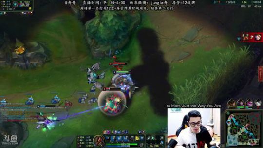 舟：寂寞的野区，无敌的我！ 2018-06-25 09点场