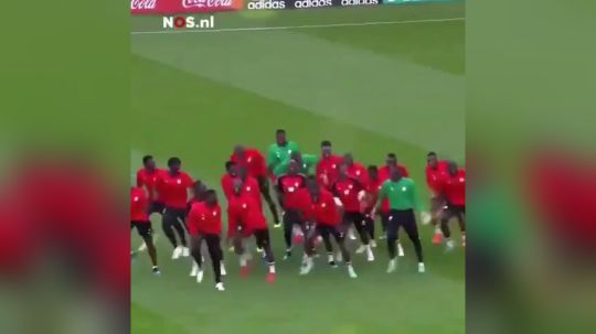 载歌载舞!塞内加尔可能是世界杯最骚的全队热身!