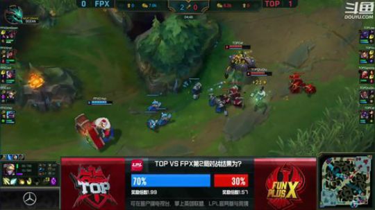 LPL夏季赛-TOPvsFPX-第二场-06.26