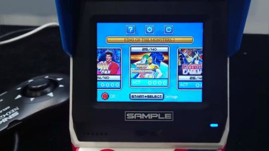 看看实物!SNK全新小玩意NEOGEO在美国E3的试玩实况!