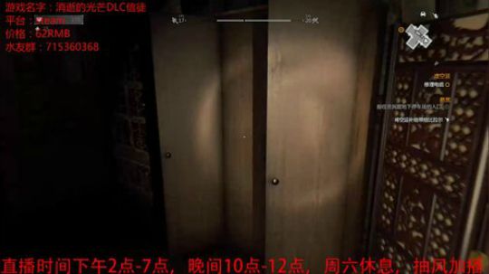 【试玩】恐怖动作类《消逝的光芒》DLC 2018-06-29 14点场